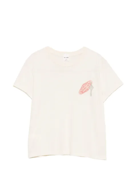 RE/DONE graphic-print short-sleeve T-shirt