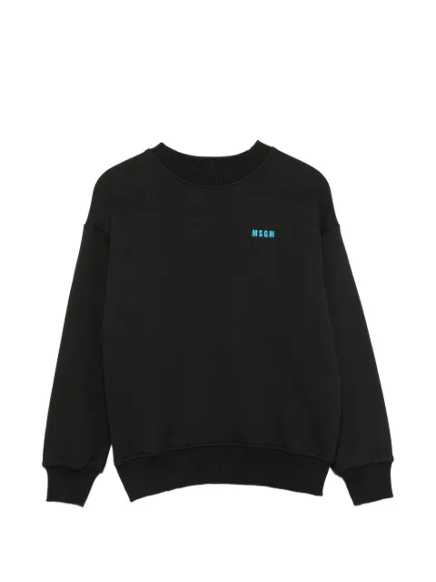 MSGM Kids ロゴ スウェットシャツ
