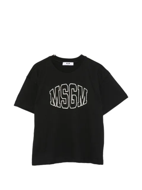 MSGM Kids logo-print T-shirt