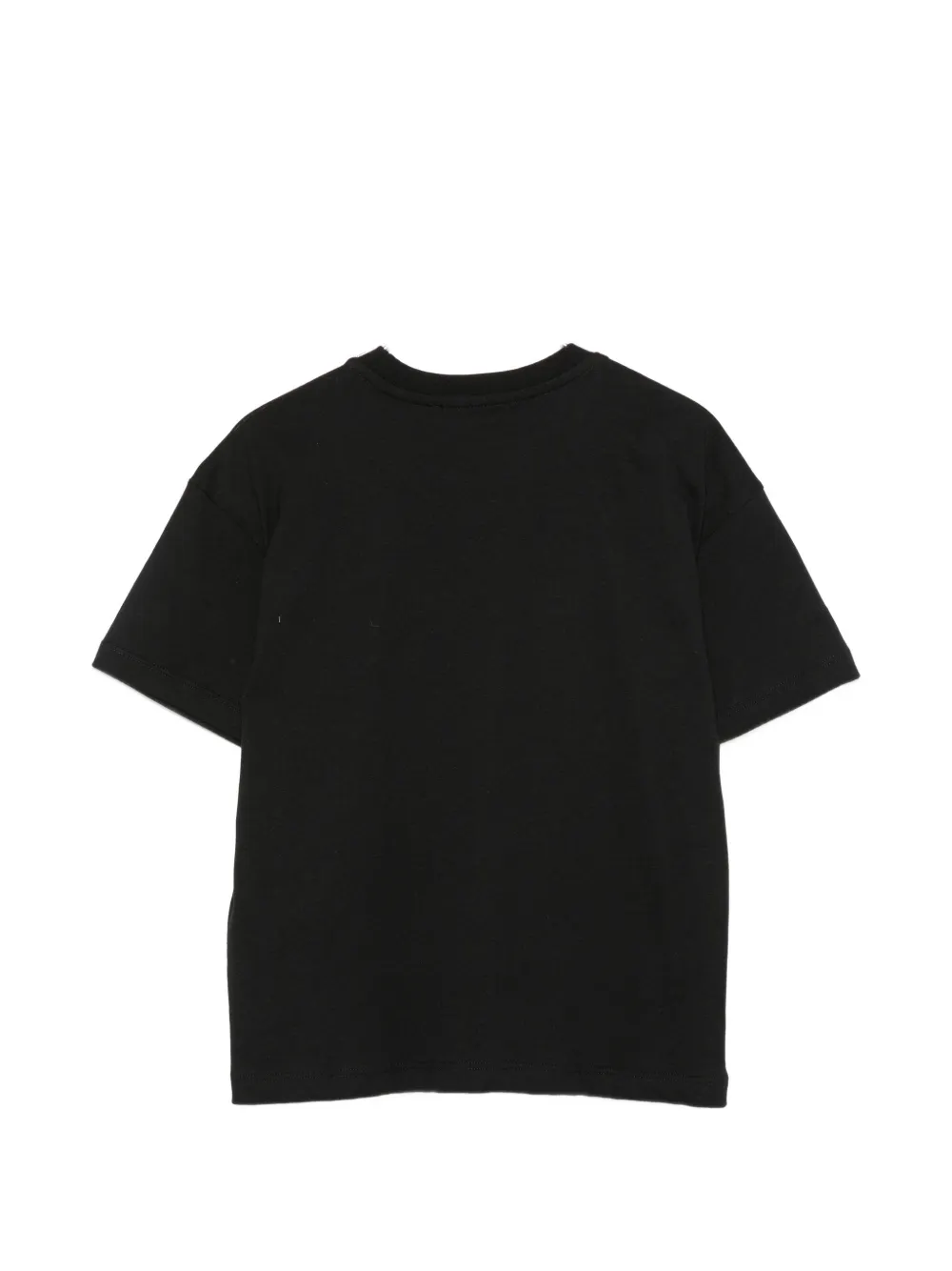 MSGM Kids T-shirt met logoprint Zwart