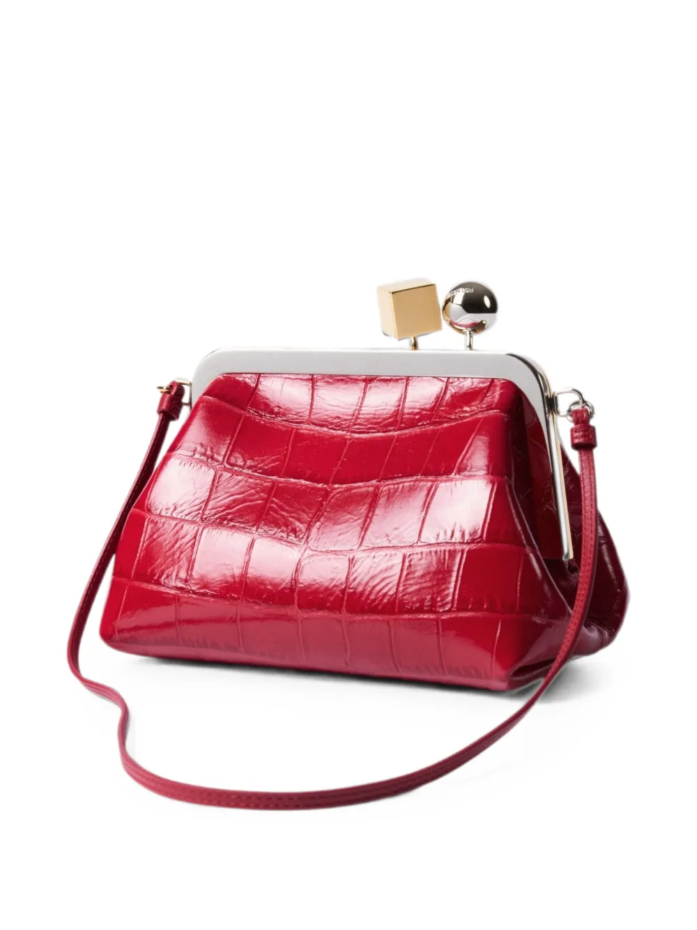 Jacquemus The Berlingot tas Rood