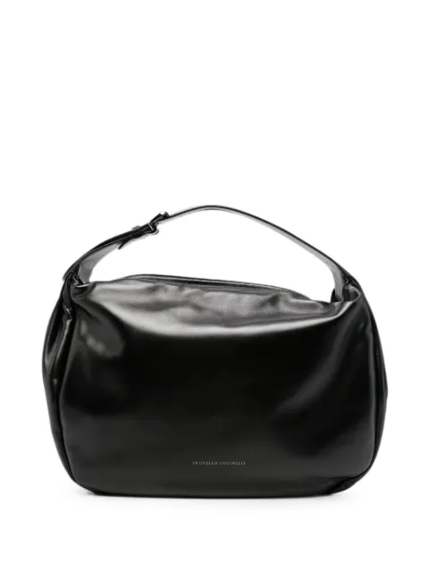 Brunello Cucinelli tote con logo estampado