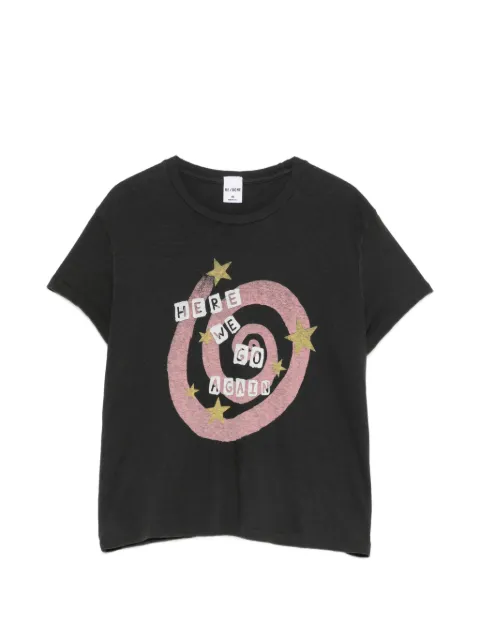 RE/DONE camiseta con estampado gráfico