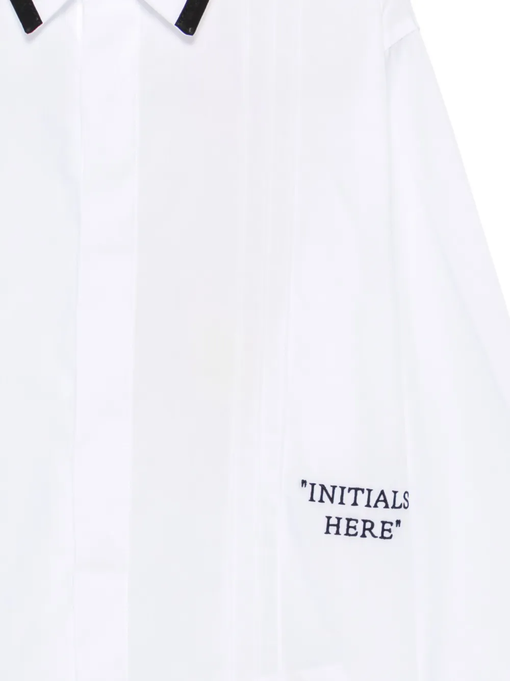 Off-White Kids Shirt met gesmockt detail en logoprint Wit