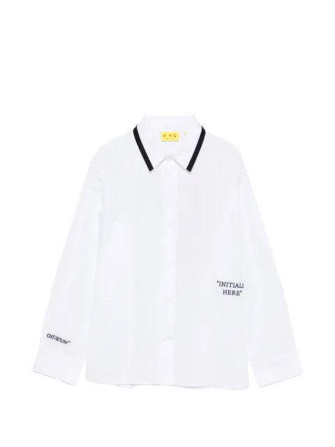 Off-White Kids Camicia con stampa