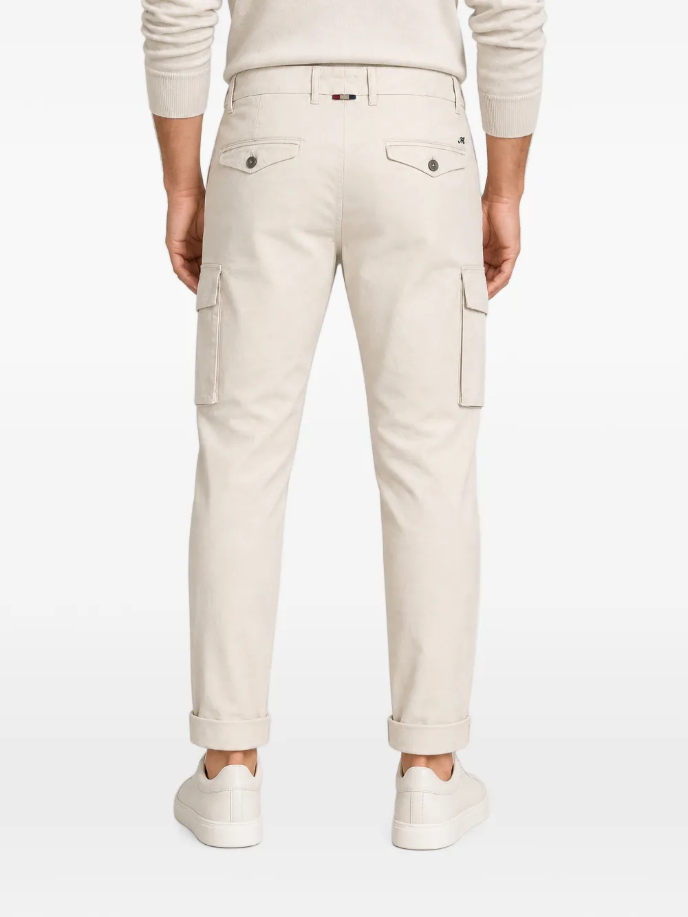 Mason's Geplooide cargo broek Beige