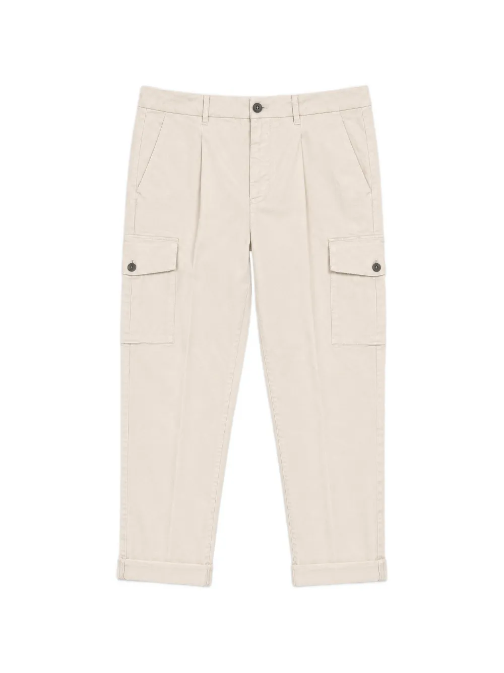 Mason's pleated cargo pants - Toni neutri