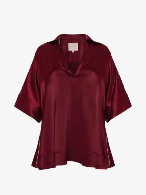 Roksanda Enira piping-detail top