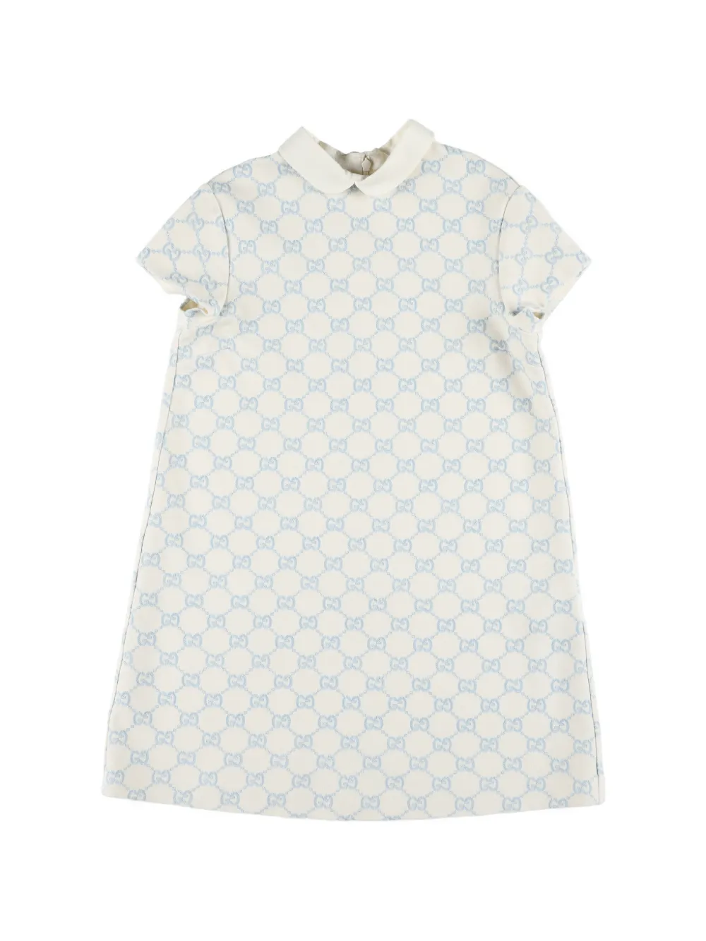 Gucci Kids Kleid mit kurzen Ärmeln - Nude