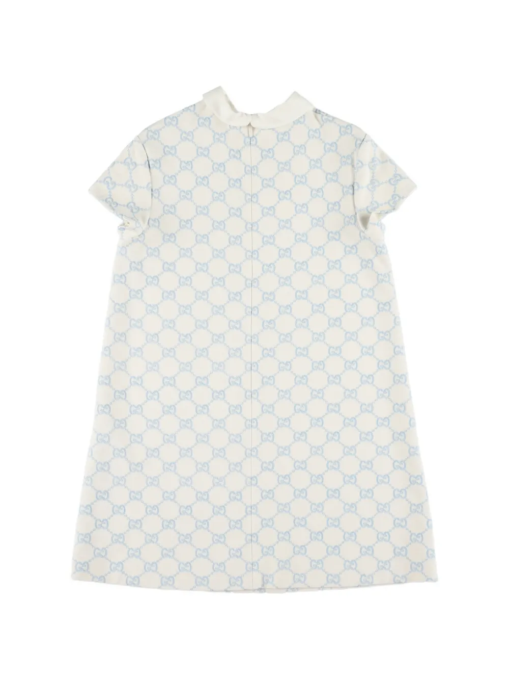 Gucci Kids Jurk met korte mouwen Beige