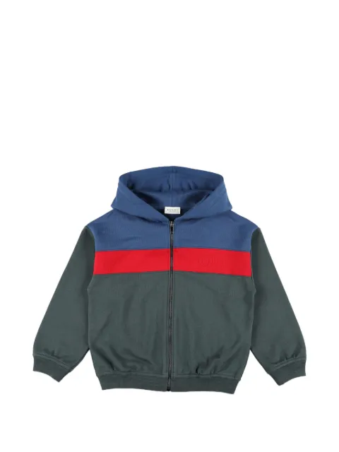 Gucci Kids Interlocking G colour-block hoodie