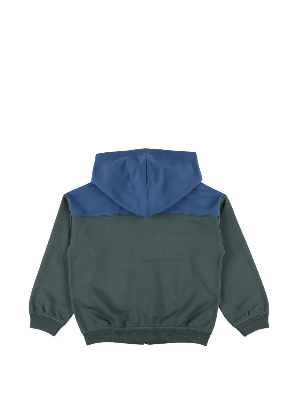 Gucci Kids Interlocking G hoodie met colourblocking Blauw