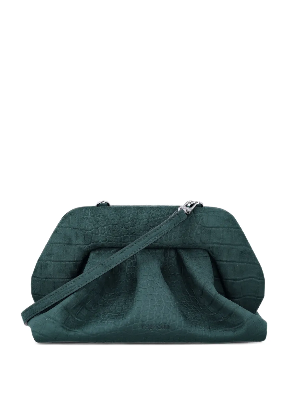 Themoirè medium Bios clutch bag - Verde