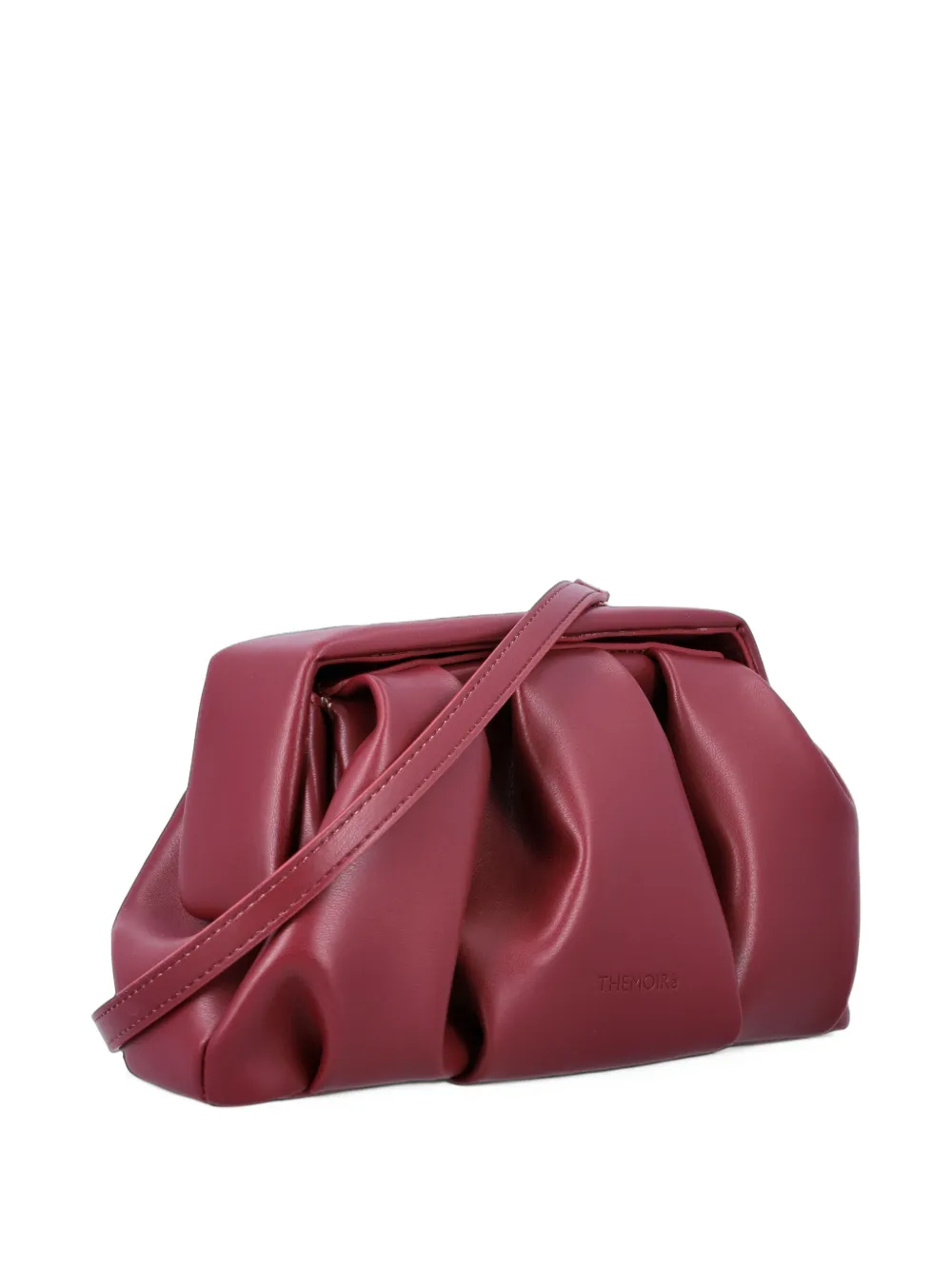 Themoirè Athena clutch bag Rood