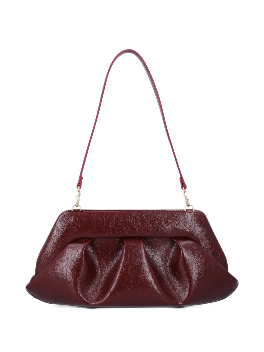 Themoirè Bios clutch bag - Rosso