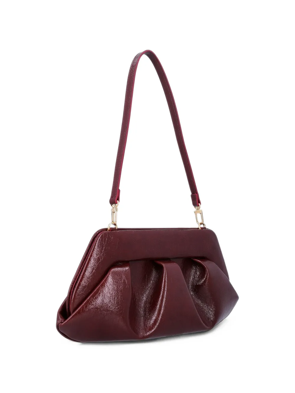 Themoirè Bios clutch bag Rood