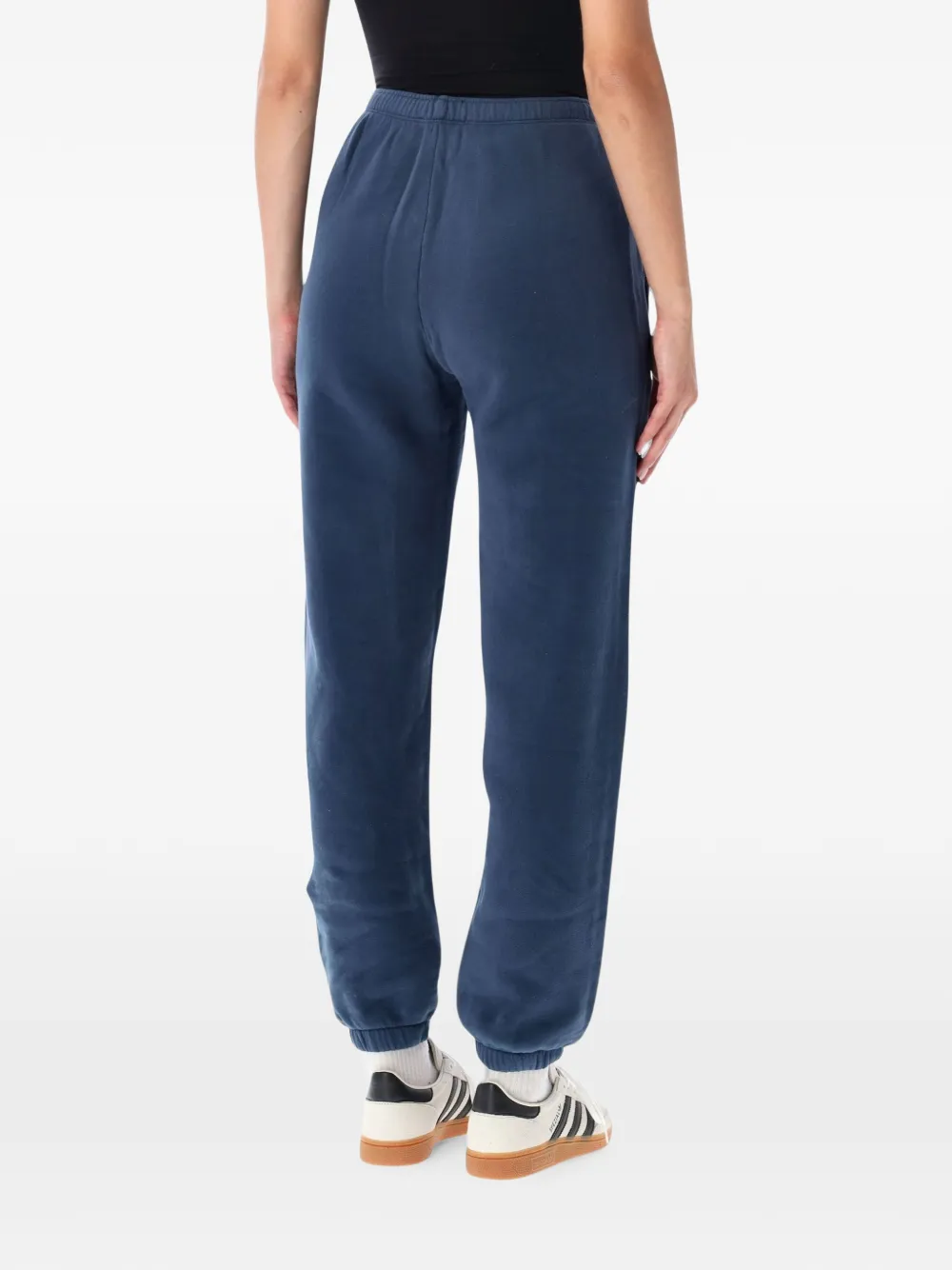 American Vintage Trainingsbroek met logoprint Blauw