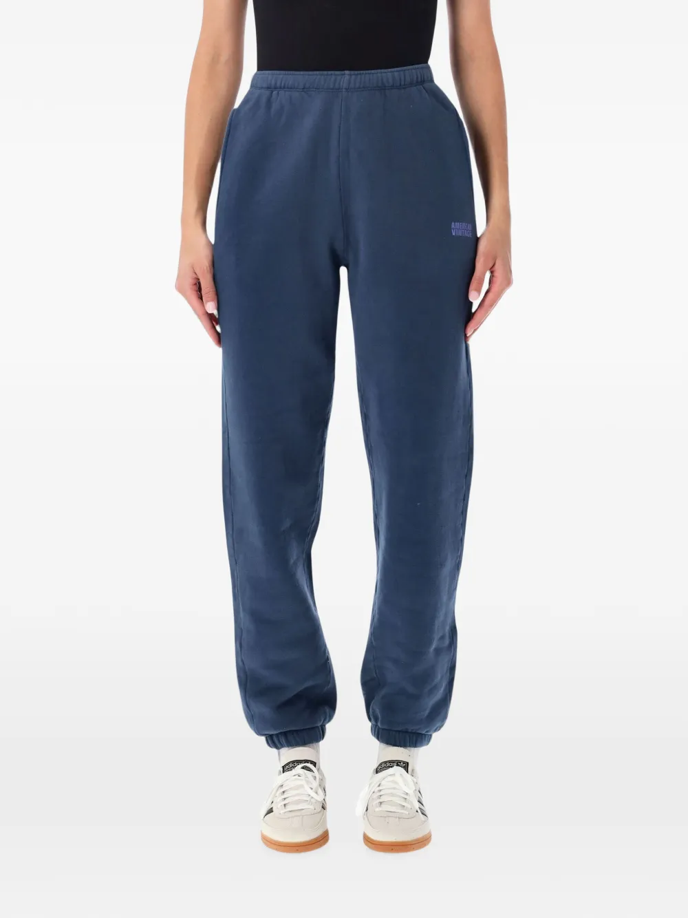 American Vintage logo-print track pants