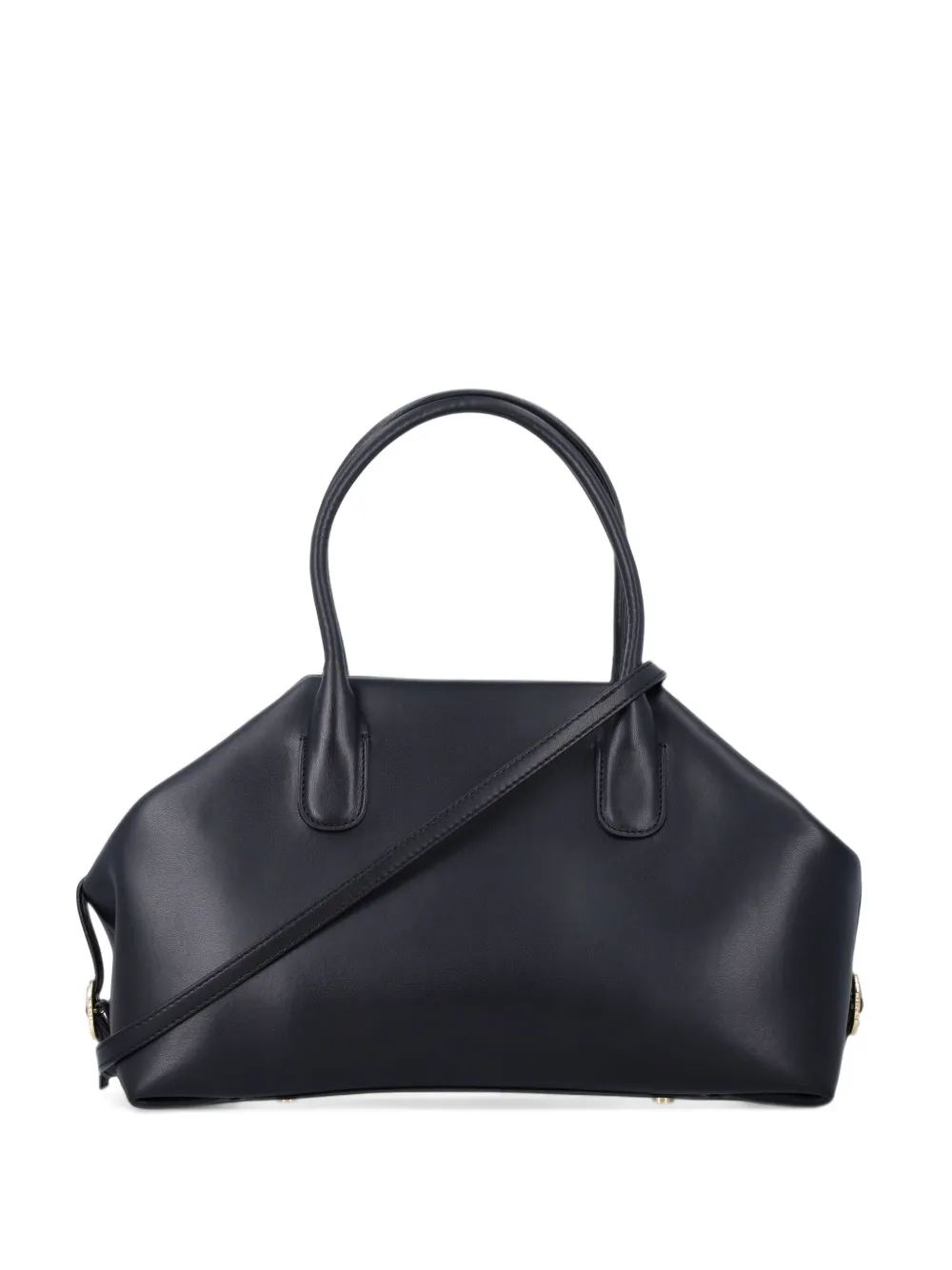 Themoirè medium Talia tote bag Zwart