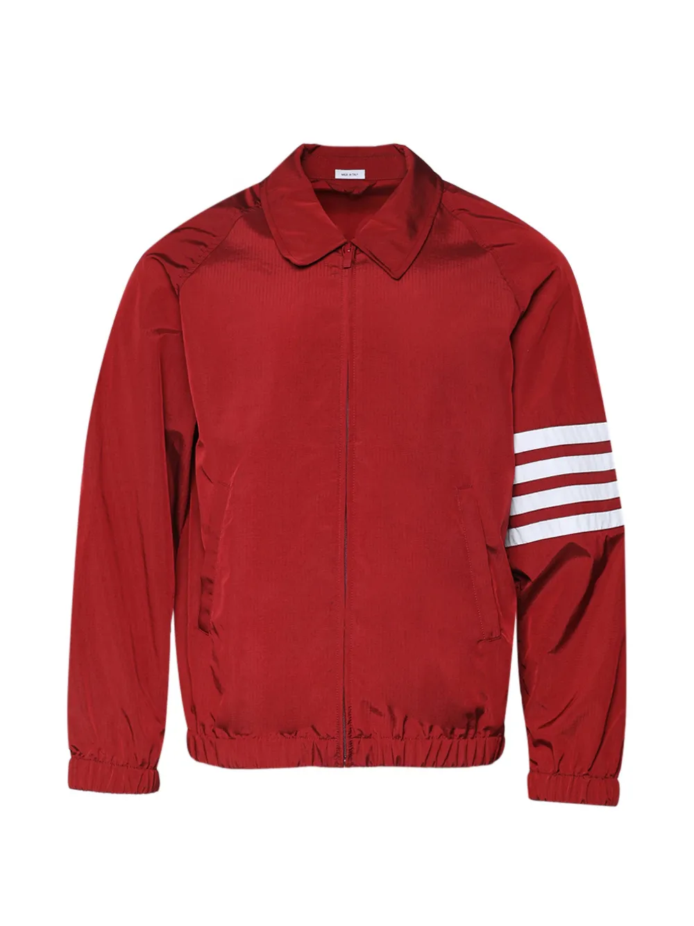 Thom Browne 4-Bar ripstop raglan trainingsjack Rood