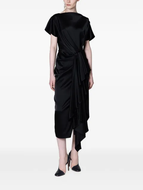 Roksanda Zoa draped ruffled dress
