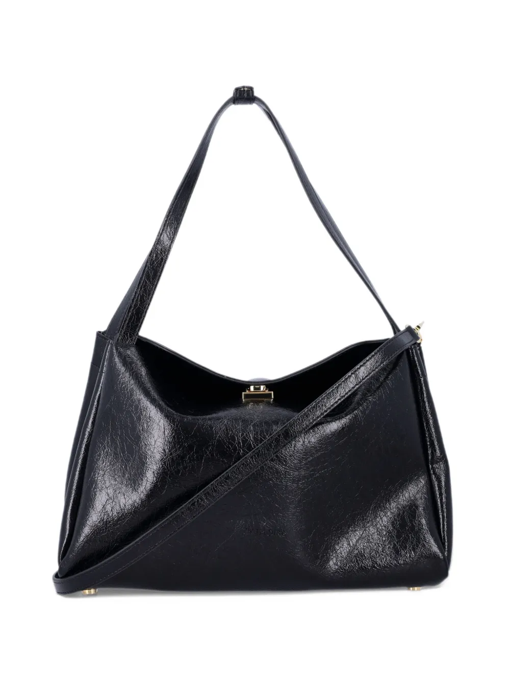 Themoirè Calipso Trunk tote bag Zwart
