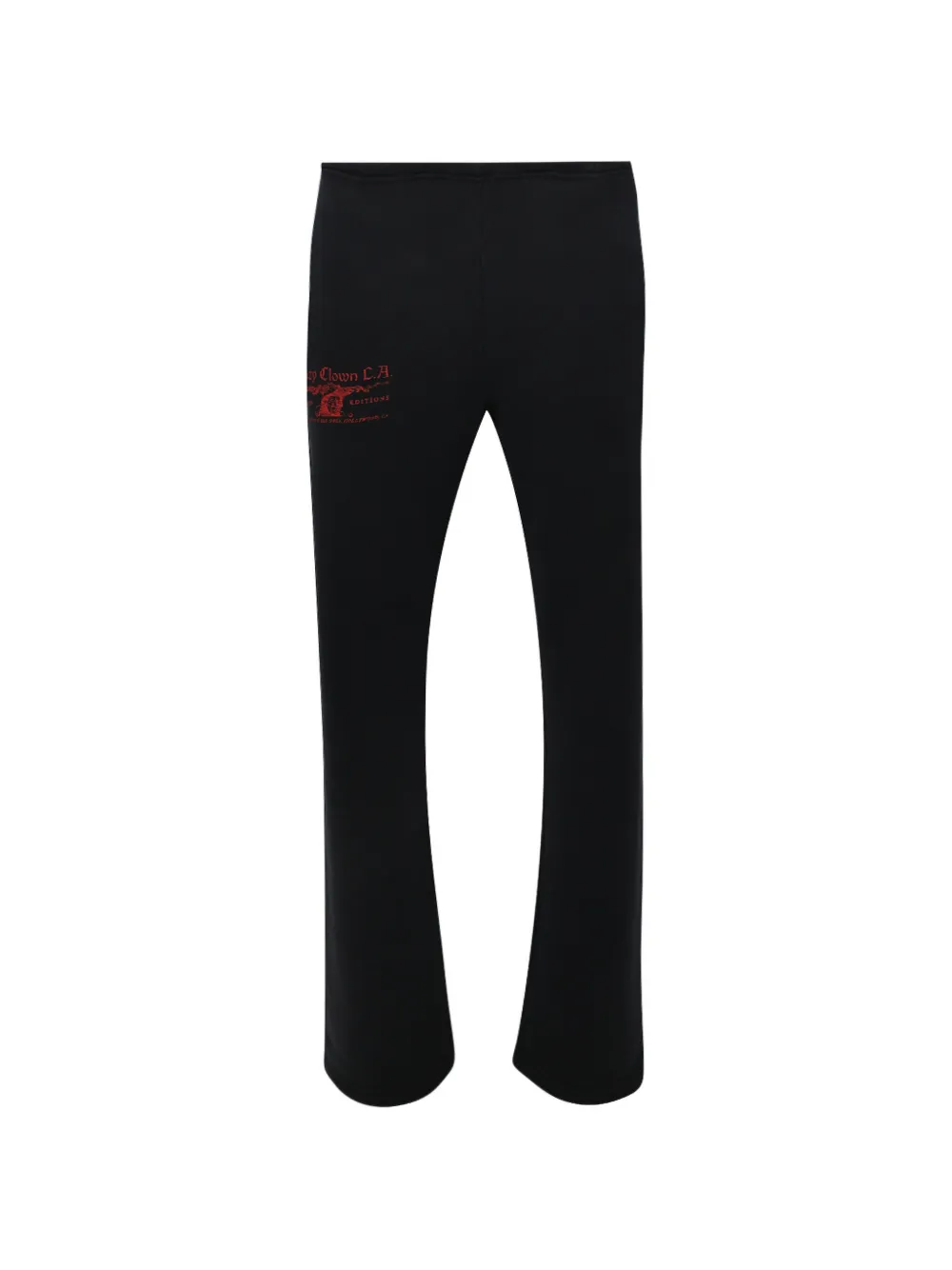Crazy Clown L.A. logo-print track pants - Nero