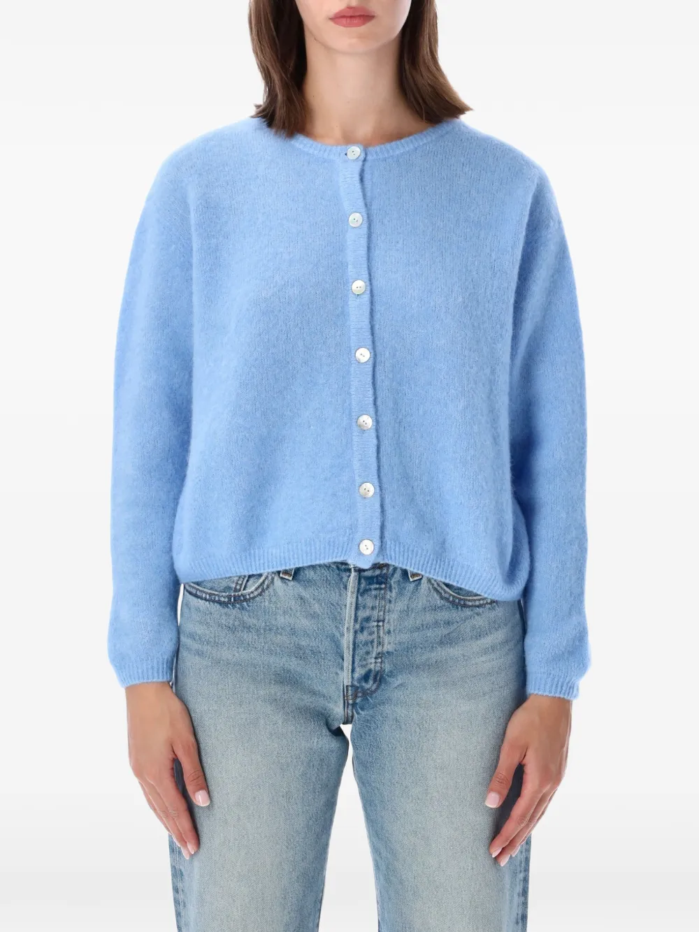 American Vintage Vitow button-up cardigan - Blu