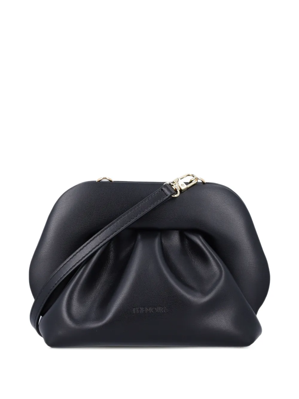 Themoirè small Bios clutch bag - Nero