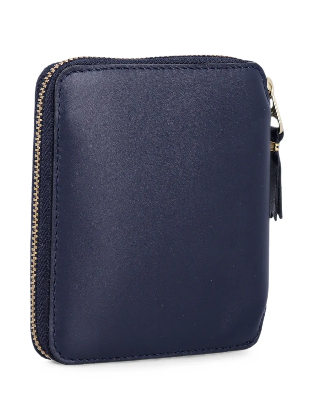 Comme Des Garçons Wallet Leren portemonnee Blauw