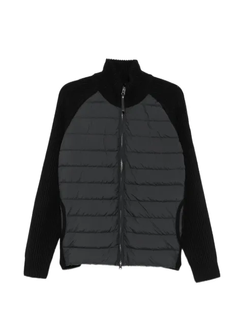 Parajumpers quilted panelled zip up jacket