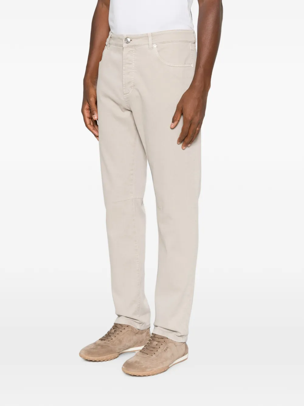 Brunello Cucinelli Straight jeans Beige