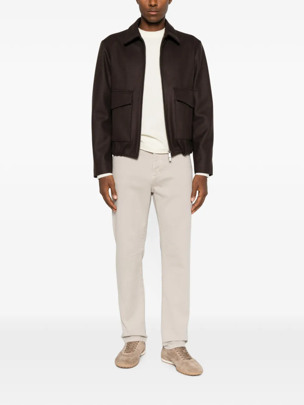 Brunello Cucinelli Straight jeans Beige
