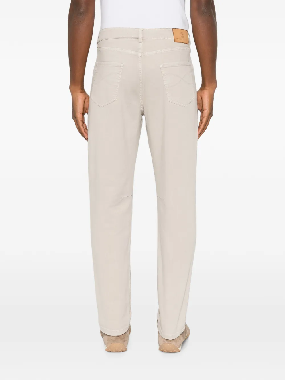 Brunello Cucinelli Straight jeans Beige