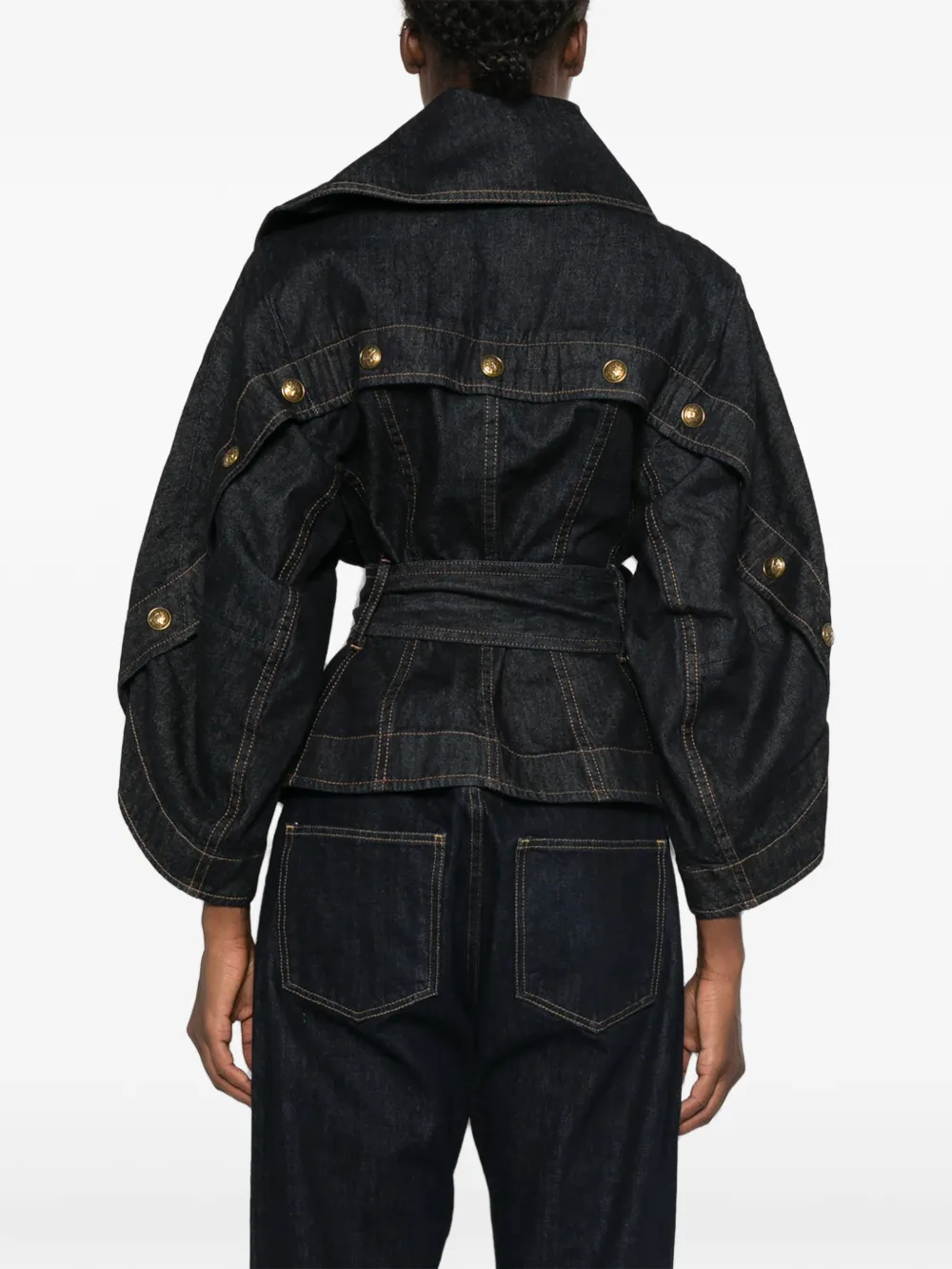 ZIMMERMANN Valiant denim jack met knopen Blauw