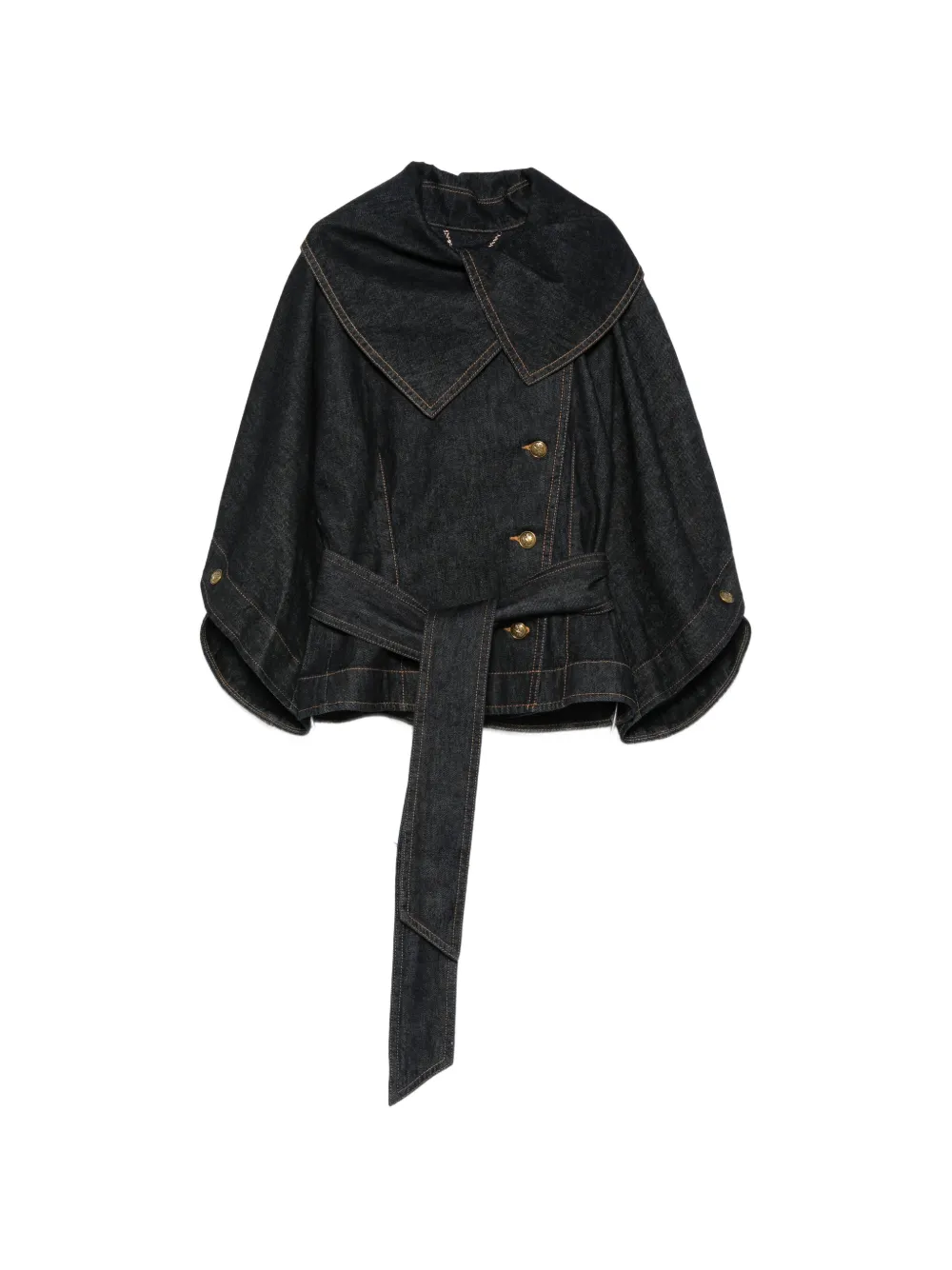 ZIMMERMANN Valiant Jeansjacke mit Knöpfen - Blau