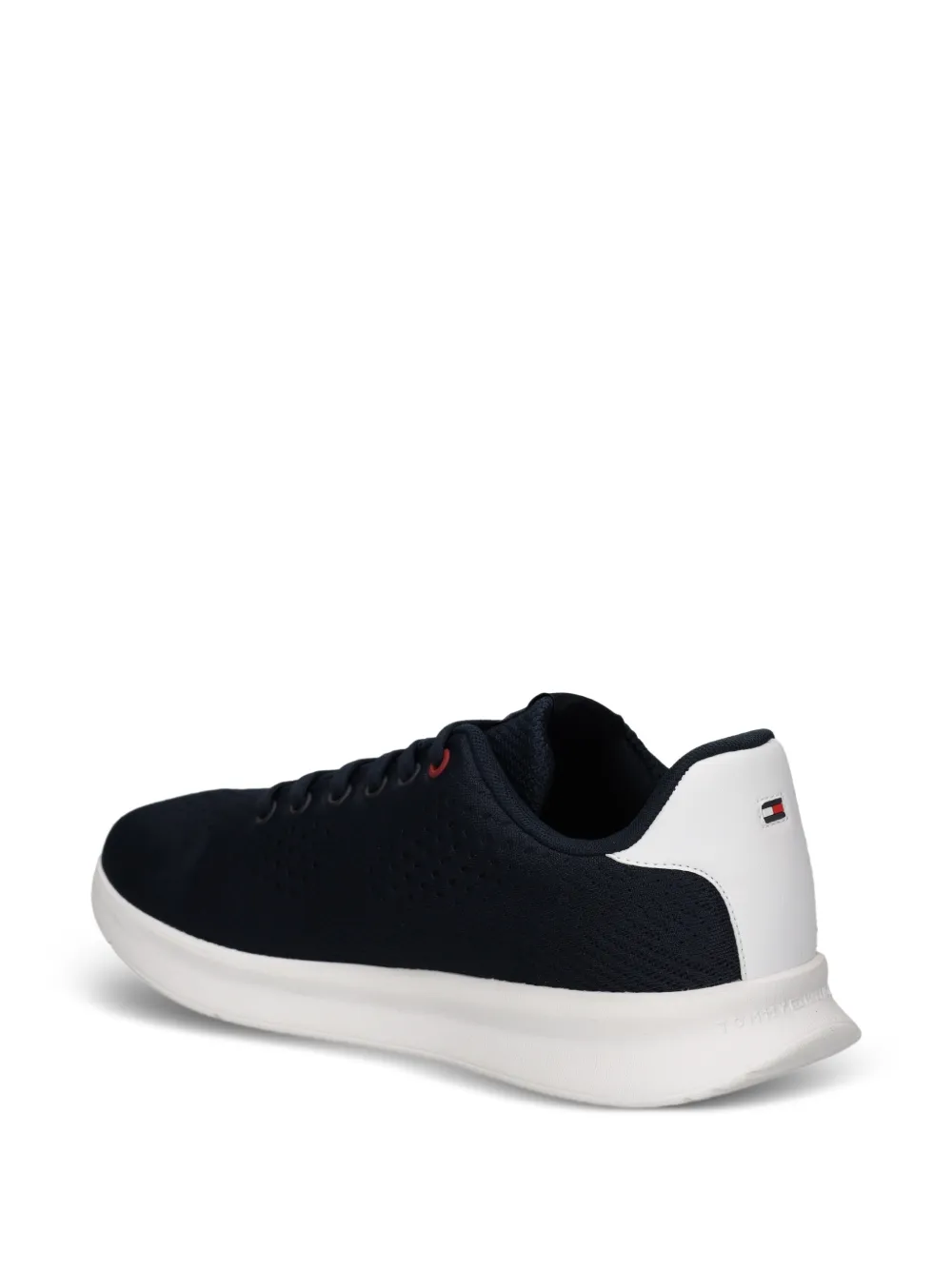 Tommy Hilfiger Geperforeerde sneakers met logopatch Blauw