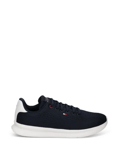 Tommy Hilfiger perforated logo-patch sneakers