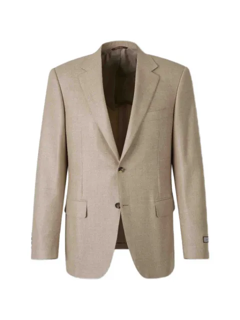 Canali blazer con solapas de muesca