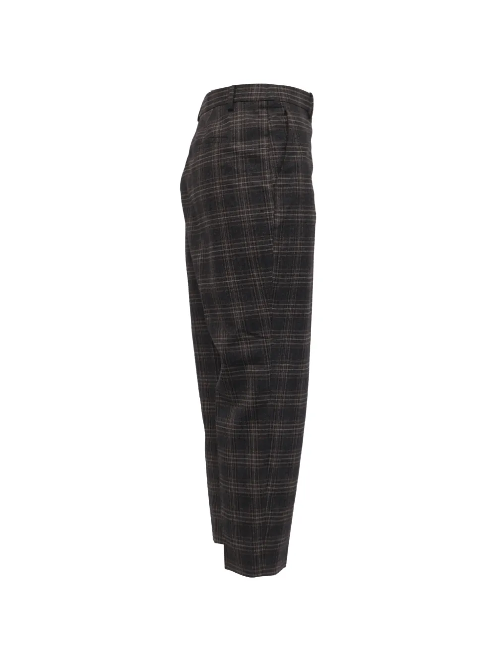 Theory Treeca plaid trousers - Grigio