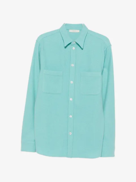 Umit Benan button-up chest-pocket shirt jacket 