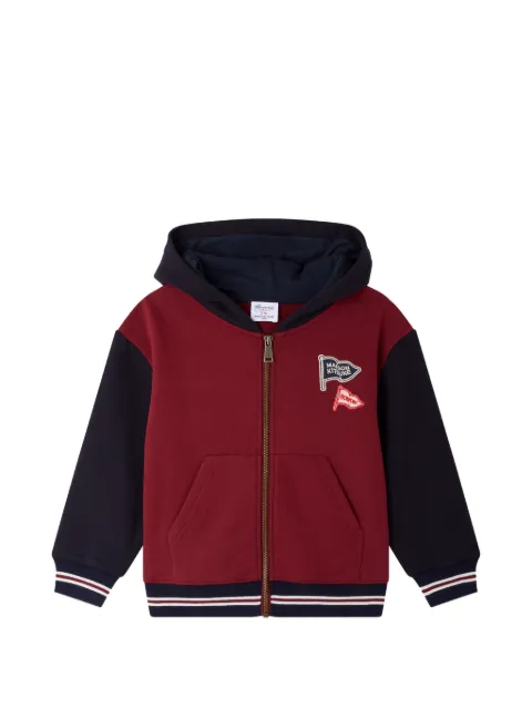 Bonpoint x Maison Kitsuné hoodie zippé Matvey à patch logo