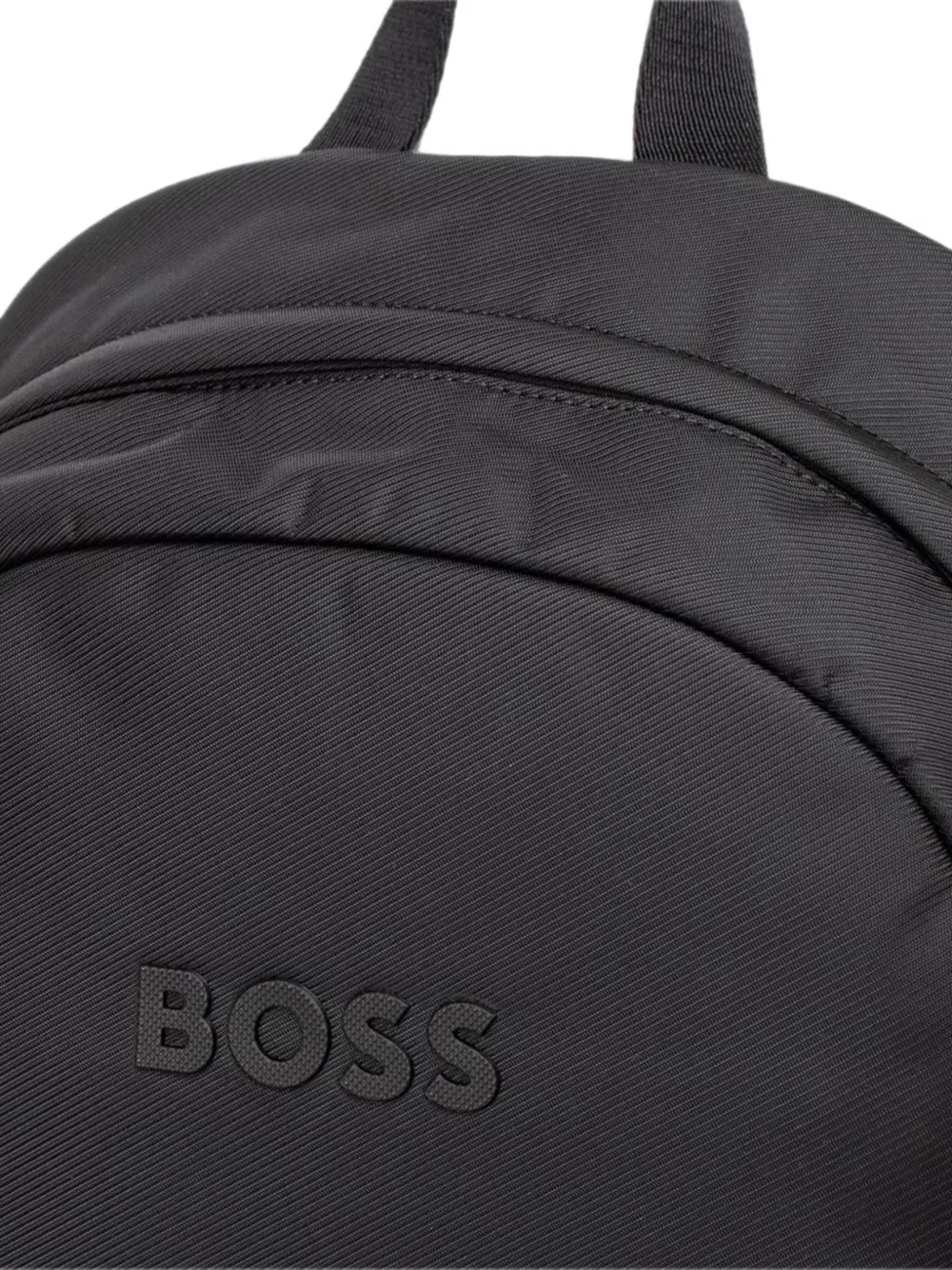 BOSS Rugzak met logodetail en ritssluiting Zwart