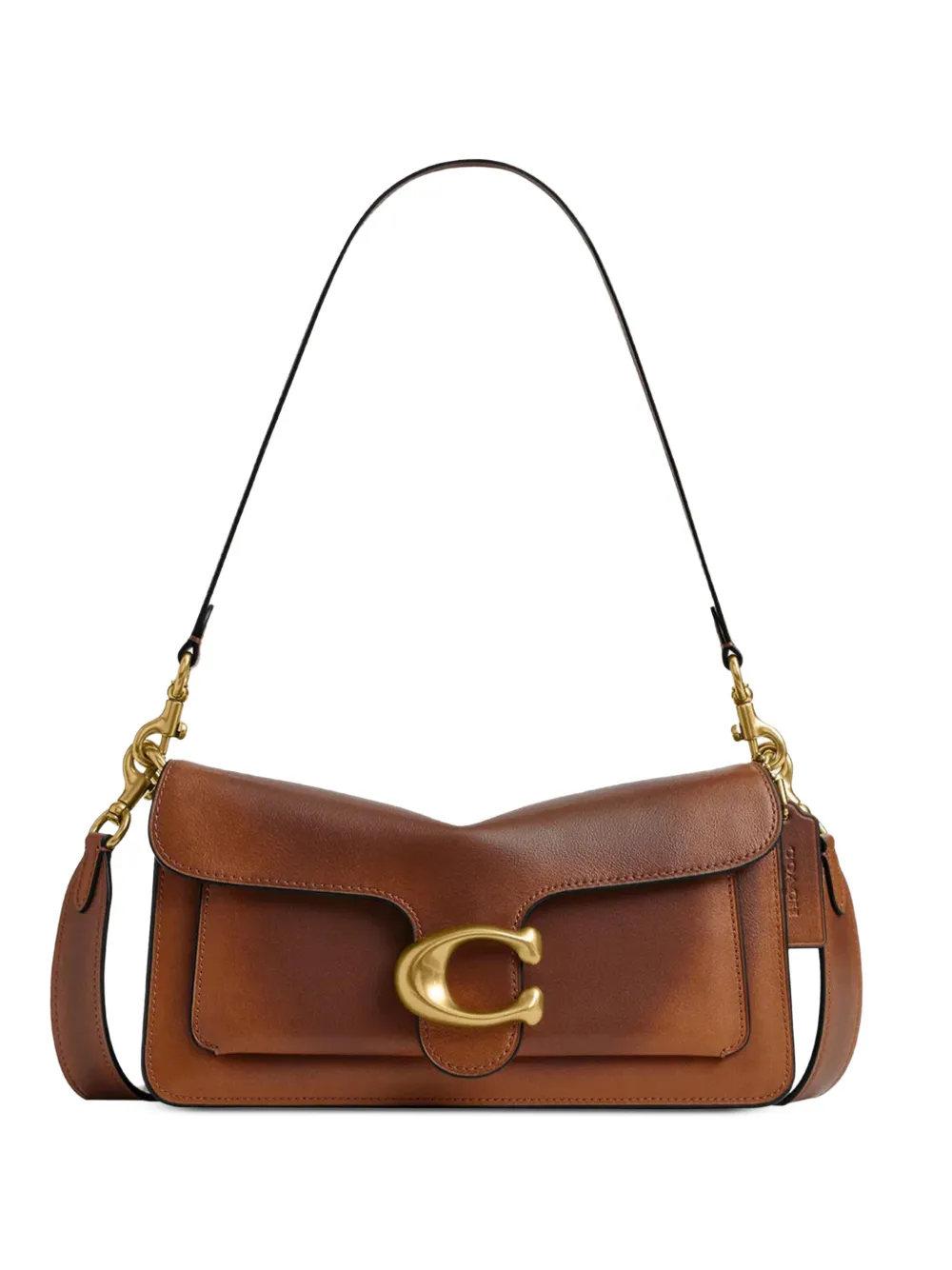 Coach Tabby bhoulder bag 26 in loved Leather - Marrone
