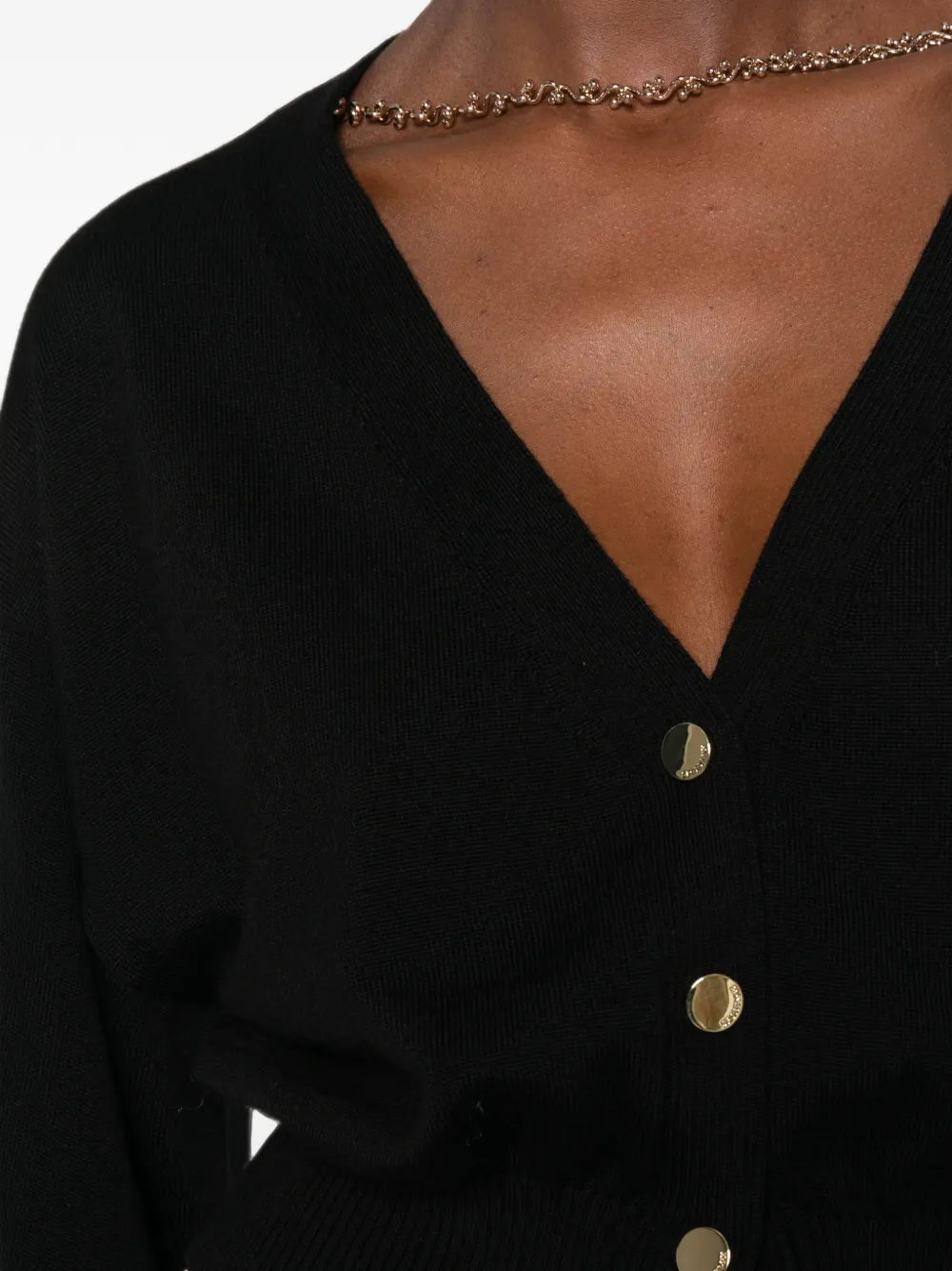 Sportmax button-up cardigan Zwart