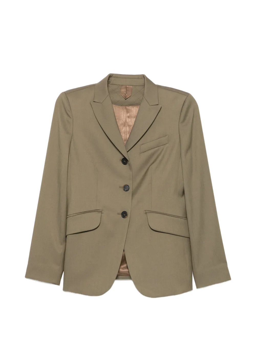 Max Mara single-breasted blazer - Verde