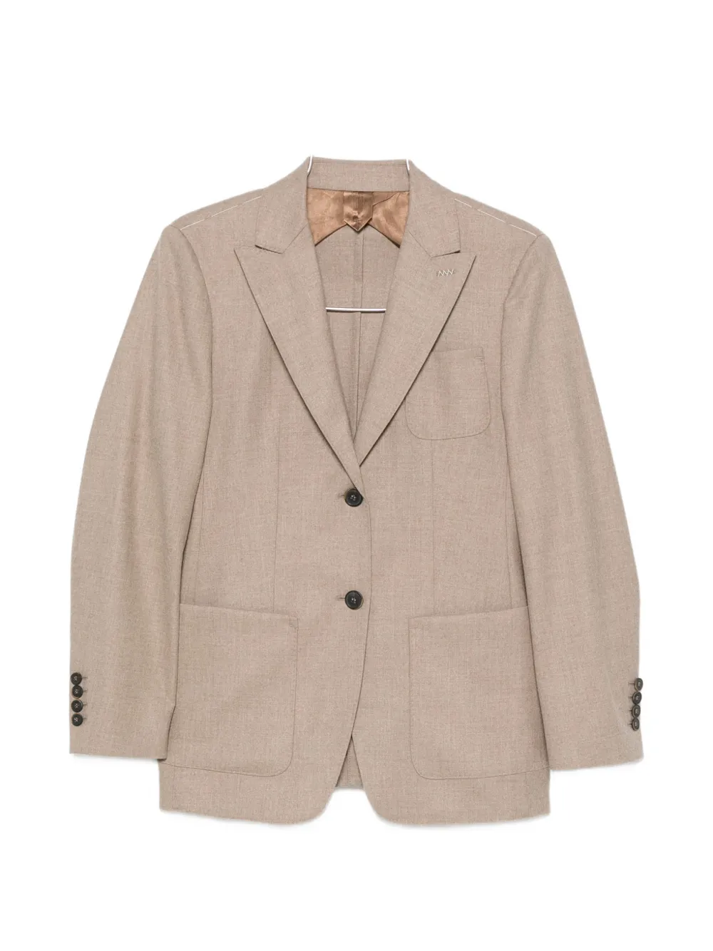 Max Mara Sakko mit fallendem Revers - Nude