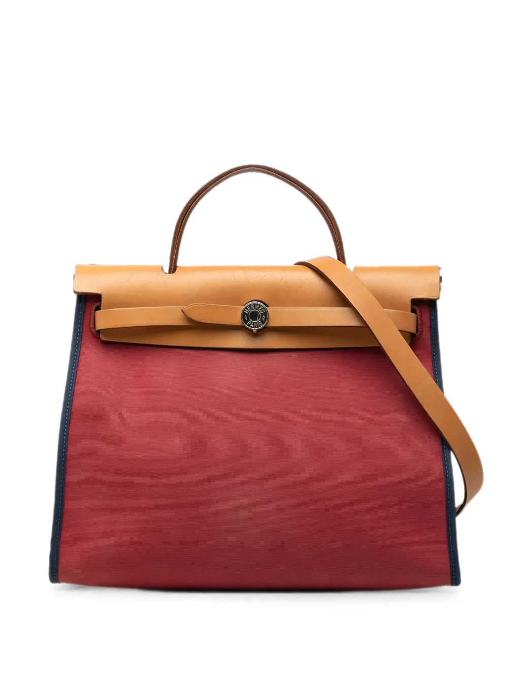Hermès Pre-Owned 2014 Toile Herbag Zip 31 satchel - Rot