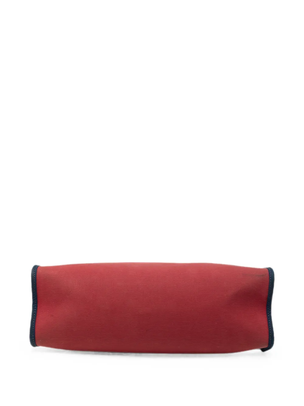 Hermès Pre-owned 2014 Toile Herbag Zip 31 Satchel in Red, view 4