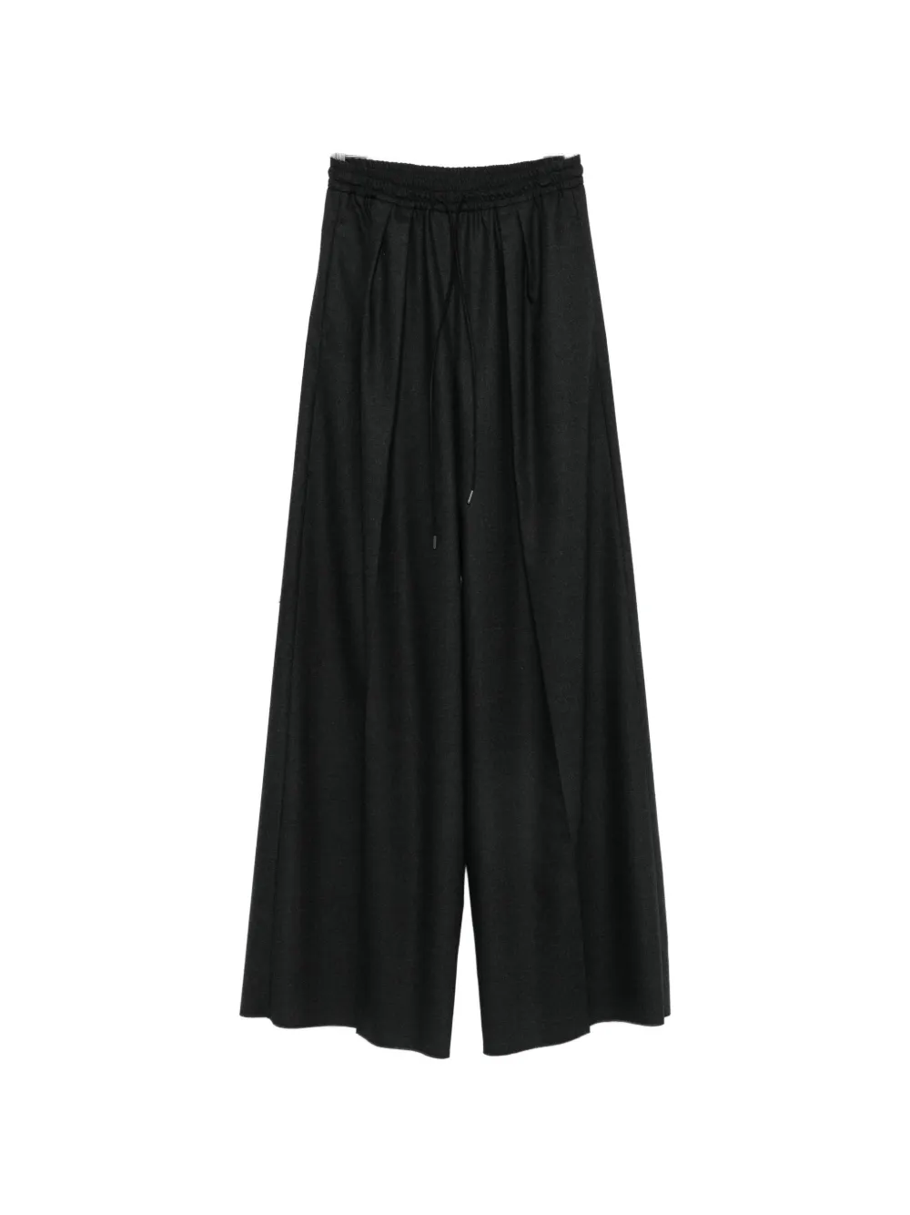 Max Mara drawstring-waist trousers - Grigio